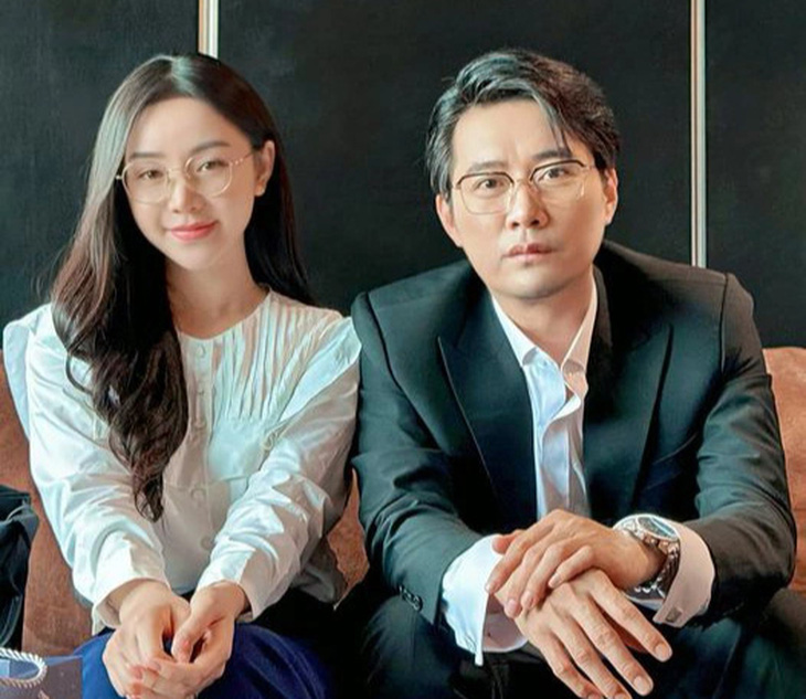 Diễn viên Quỳnh Kool (trái) và Khôi Trần trong phim Chúng ta của 8 năm sau - Ảnh: NVCC