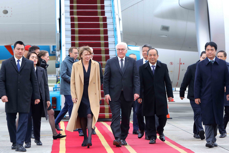 Việt Nam là quốc gia đầu tiên Tổng thống Đức Frank-Walter Steinmeier đến thăm trong năm 2024 - Ảnh: TTXVN