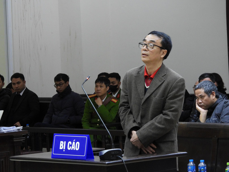 Cựu cục phó Trần Hùng tại phiên tòa phúc thẩm - Ảnh: GIANG LONG
