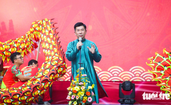 Lễ hội Tết Việt mở cửa tự do cho du khách tham quan, chụp ảnh - Ảnh: PHƯƠNG QUYÊN