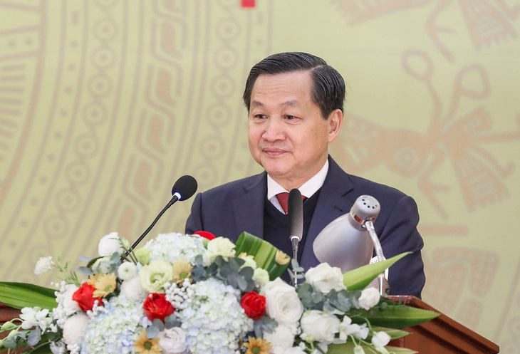 Phó thủ tướng Lê Minh Khái - Ảnh: QUANG VINH