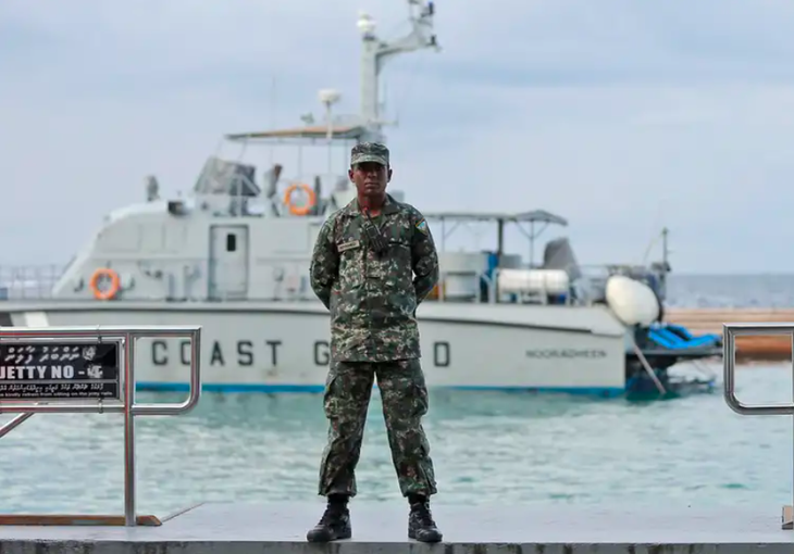 Maldives nói rằng nước này sẵn sàng tiếp nhận các tàu dân sự và quân sự từ các nước thân thiện - Ảnh chụp màn hình DW