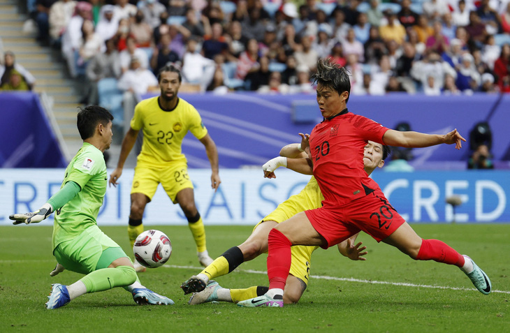 Hòa Hàn Quốc, Malaysia giành điểm số lịch sử tại Asian Cup - Ảnh: REUTERS