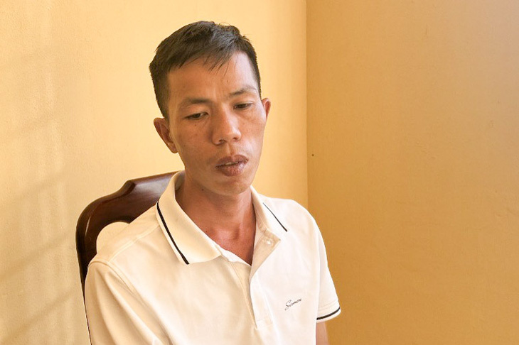 Một trong hai đối tượng gây ra vụ cướp ngân hàng vừa bị Công an huyện Duy Xuyên, Quảng Nam, khởi tố - Ảnh: C.A 