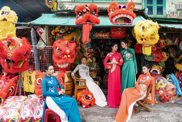 Top 5 Hoa hậu Đại dương Việt Nam duyên dáng trong tà áo dài truyền thống
