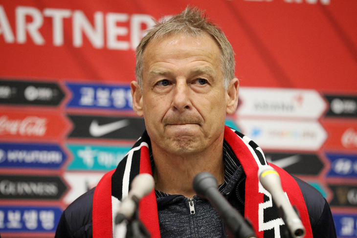 HLV Jurgen Klinsmann thất vọng vì tuyển Hàn Quốc hòa Malaysia - Ảnh: REUTERS