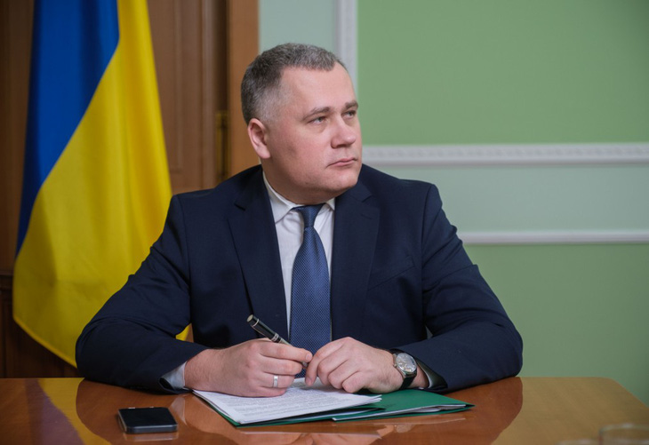 Phó chánh Văn phòng Tổng thống Ukraine Ihor Zhovkva - Ảnh: VĂN PHÒNG TỔNG THỐNG UKRAINE