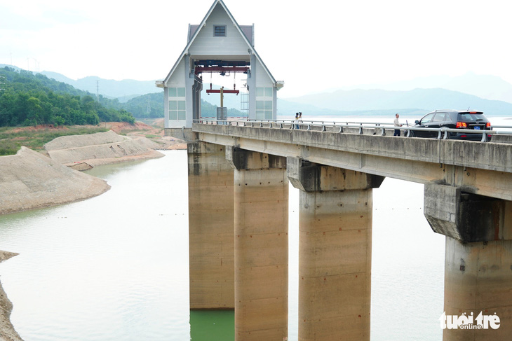 Hồ thủy lợi thủy điện Quảng Trị - nơi thực hiện dự án - Ảnh: QUANG HÀ
