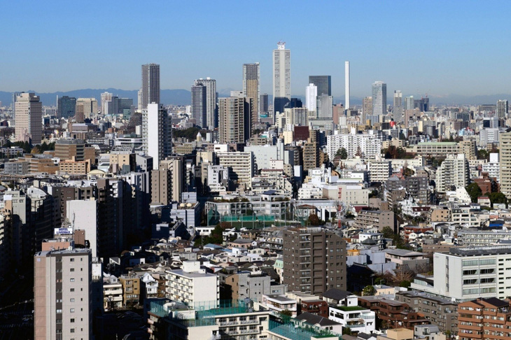 Giá trung bình một căn hộ mới được rao bán ở Tokyo và các khu vực lân cận đã tăng 29%, lên kỷ lục mới 81 triệu yen - Ảnh: BLOOMBERG