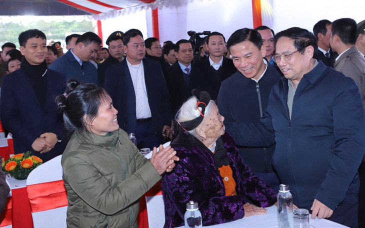 Thủ tướng Phạm Minh Chính thăm và tặng quà Tết ở Thanh Hóa