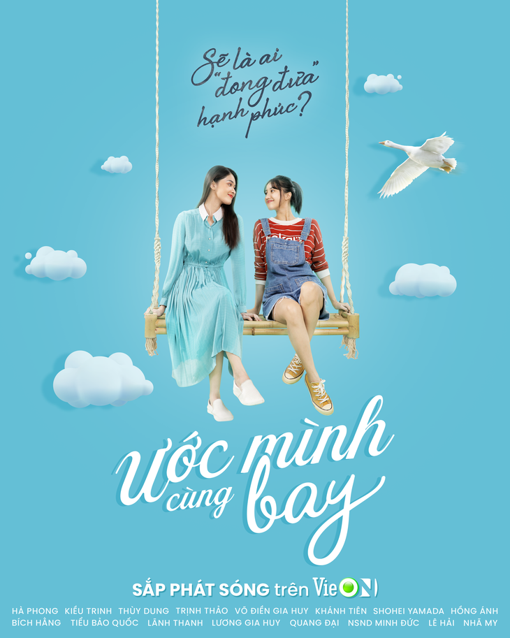 Poster của phim 'Ước mình cùng bay'.