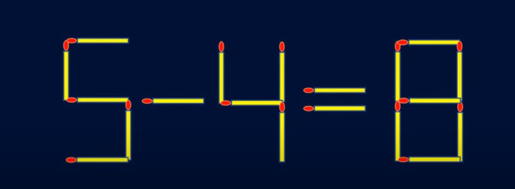 Thử tài IQ: Di chuyển một que diêm để 5+6=1 thành phép tính đúng- Ảnh 3.