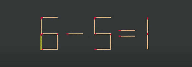 Thử tài IQ: Di chuyển một que diêm để 9-5=2+7 thành phép tính đúng- Ảnh 6.