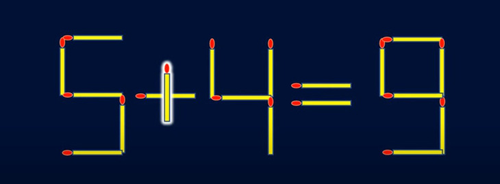 Thử tài IQ: Di chuyển một que diêm để 5+6=1 thành phép tính đúng- Ảnh 4.