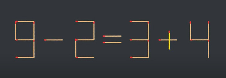 Thử tài IQ: Di chuyển một que diêm để 5+6=1 thành phép tính đúng- Ảnh 6.