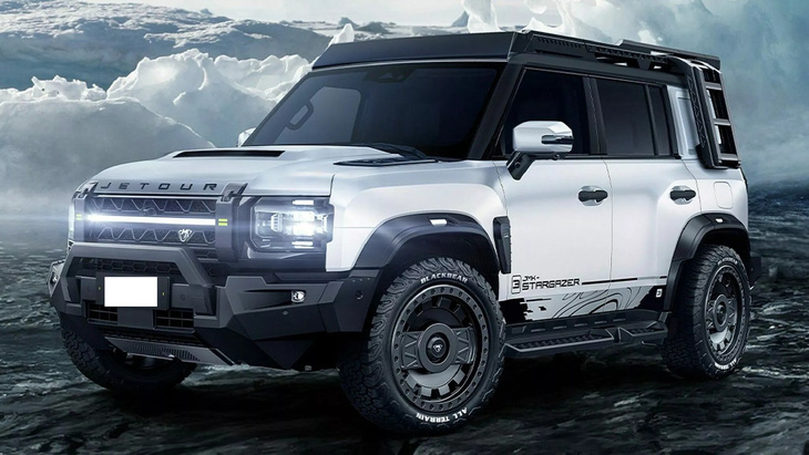 Jetour Traveller gây sốt vì thiết kế y hệt Land Rover Defender mà giá rẻ hơn nhiều lần - Ảnh: Jetour