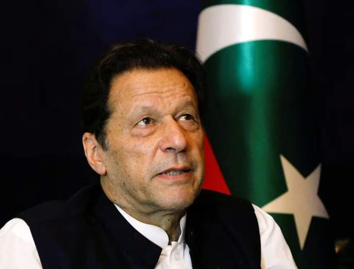 Cựu thủ tướng Pakistan Imran Khan - Ảnh: REUTERS