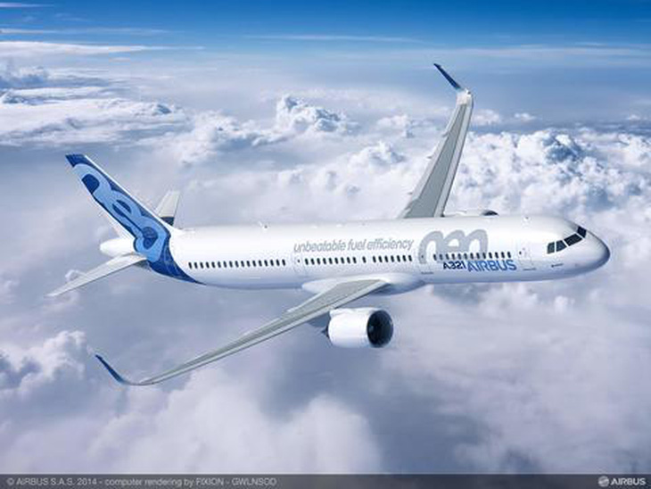 Theo thông báo của Pratt & Whitney từ ngày 1-1-2024 phải kiểm tra hơn 1.000 động cơ PW 1100 G gắn trên máy bay Airbus A321 NEO - Ảnh: Airbus