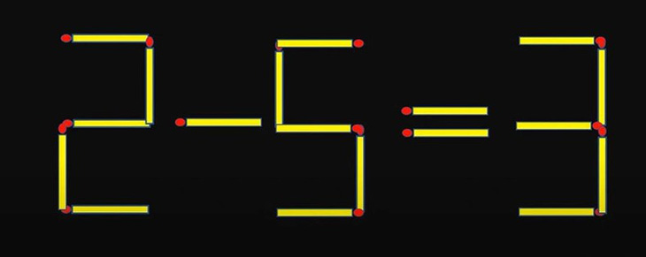 Thử tài IQ: Di chuyển một que diêm để 1+1=8 thành phép tính đúng- Ảnh 5.