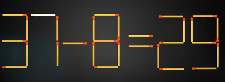 Thử tài IQ: Di chuyển một que diêm để 2-3=1 thành phép tính đúng- Ảnh 6.