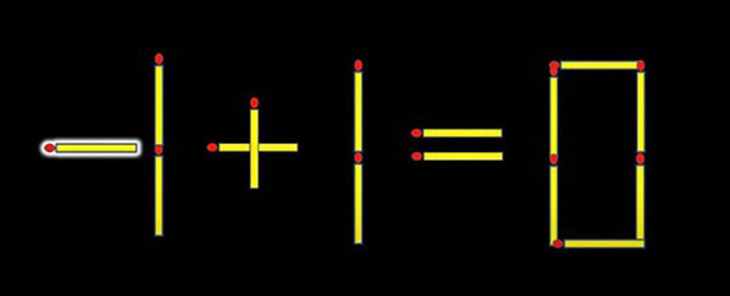 Thử tài IQ: Di chuyển một que diêm để 1+1=8 thành phép tính đúng- Ảnh 2.