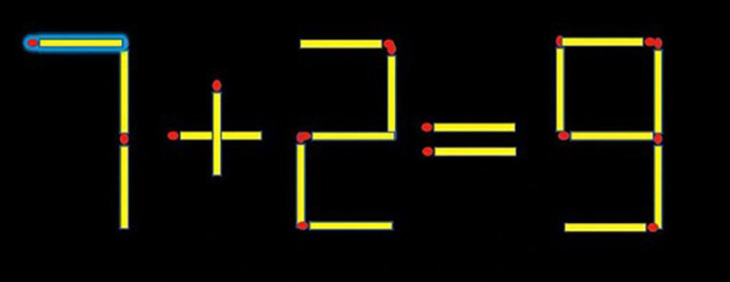 Thử tài IQ: Di chuyển một que diêm để 7+1=0 thành phép tính đúng- Ảnh 6.