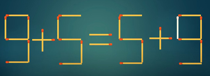 Thử tài IQ: Di chuyển một que diêm để 7+3=5-5 thành phép tính đúng- Ảnh 6.