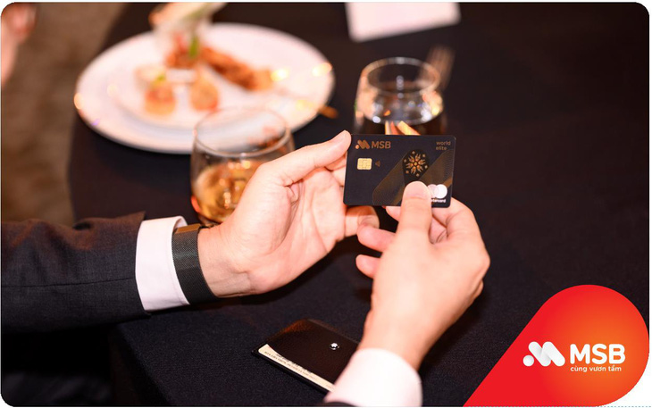 MSB trao thẻ tín dụng cao cấp Mastercard World Elite tới khách hàng- Ảnh 1.