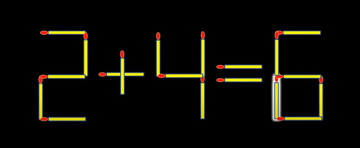 Thử tài IQ: Di chuyển một que diêm để 8-3=0 thành phép tính đúng- Ảnh 6.