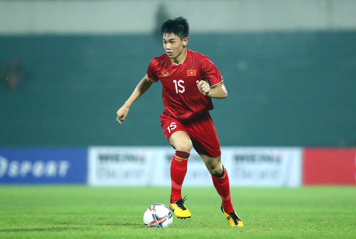 Nguyễn Đình Bắc - cầu thủ lứa U23 của đội tuyển Việt Nam - Ảnh: HOÀNG TÙNG