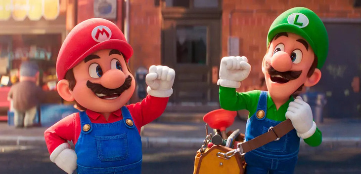 The Super Mario Bros là một thành công bất ngờ vì những phim chuyển thể từ game thường có doanh thu khá khiêm tốn - Ảnh: Universal Pictures