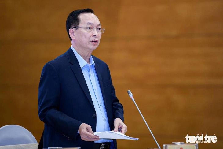 Phó thống đốc Ngân hàng Nhà nước Đào Minh Tú - Ảnh: NAM TRẦN