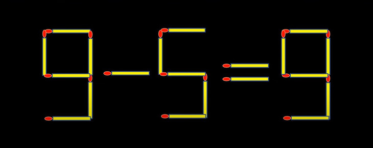 Thử tài IQ: Di chuyển một que diêm để 6+4-1=3 thành phép tính đúng- Ảnh 4.