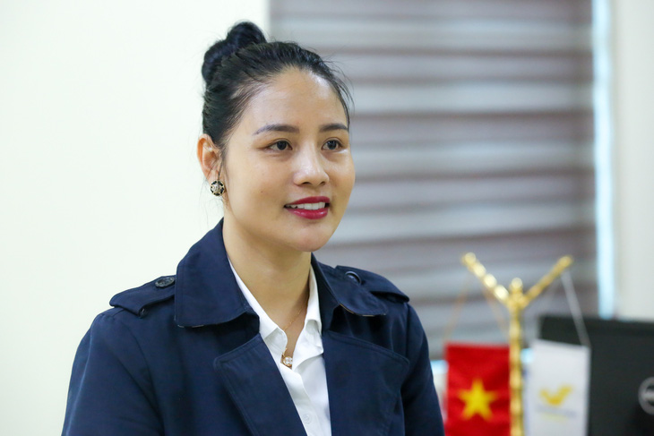 Bà Đàm Thị Chi - giám đốc Bưu điện Trung tâm Thanh Trì, Hà Nội - Ảnh: HÀ QUÂN
