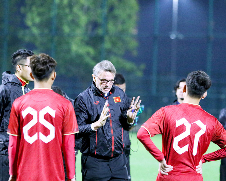 Thầy trò HLV Troussier sẽ tiếp tục là niềm hy vọng của bóng đá Đông Nam Á ở Asian Cup 2023? - Ảnh: VFF
