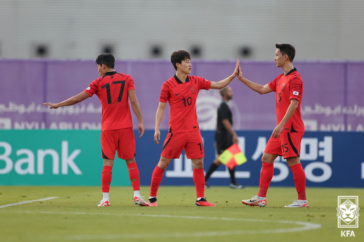 Tuyển Hàn Quốc đánh bại Iraq trong trận giao hữu trước thềm Asian Cup 2023 - Ảnh: KFA
