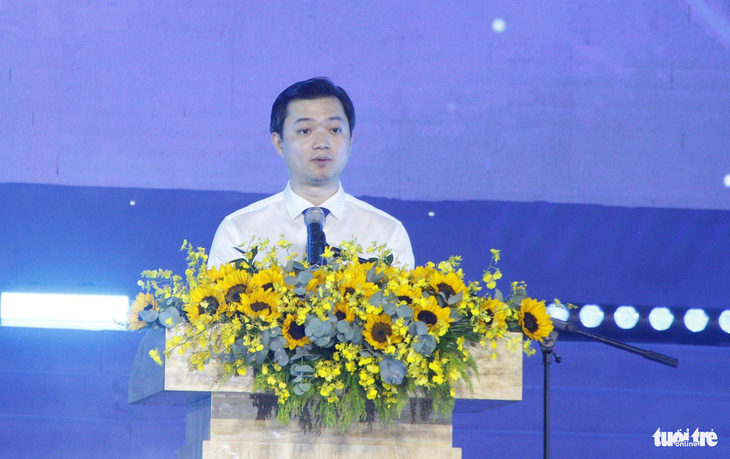 Anh Nguyễn Minh Triết - bí thư Trung ương Đoàn, chủ tịch Hội Sinh viên Việt Nam - Ảnh: CÔNG TRIỆU