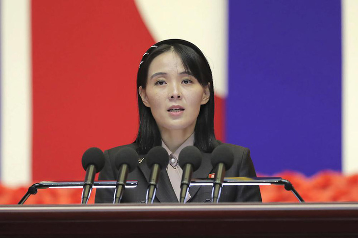 Bà Kim Yo Jong - Ảnh: REUTERS
