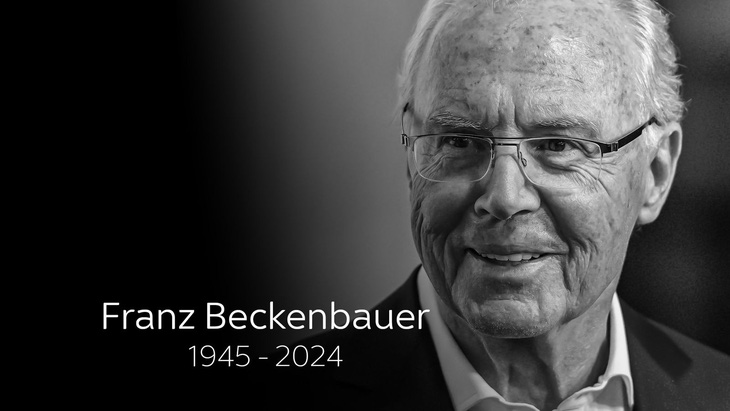 &quot;Hoàng đế&quot; Franz Beckenbauer qua đời ở tuổi 78 - Ảnh: DPA