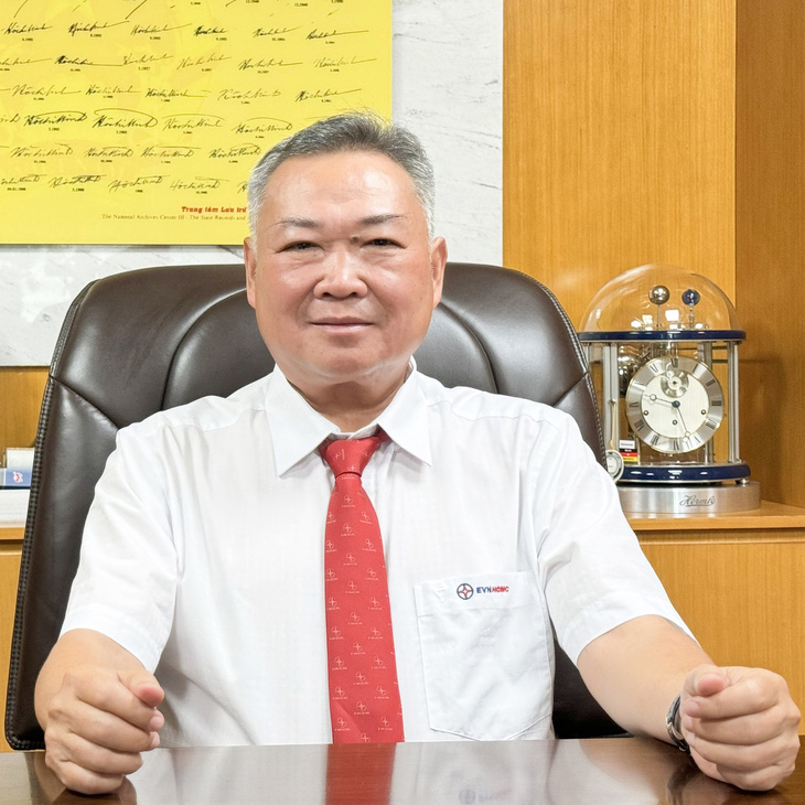 Ông Phạm Quốc Bảo, chủ tịch HĐTV Tổng công ty Điện lực TP.HCM