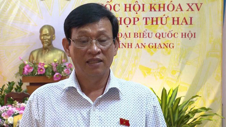 Ông Nguyễn Văn Thạnh khi còn làm đại biểu Quốc hội - Ảnh: Quochoi.vn