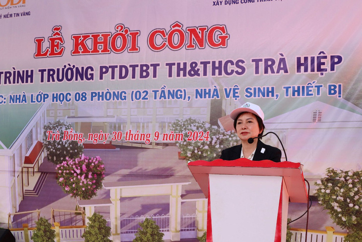 Khởi công xây Trường Trà Hiệp với tổng kinh phí 4,5 tỉ đồng - Ảnh 2.