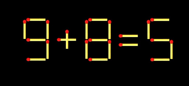 Thử tài IQ: Di chuyển một que diêm để 16+17=2 thành phép tính đúng - Ảnh 3.