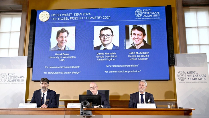 Nobel Hóa học 2024: Hiện thực hóa giấc mơ 50 năm - Ảnh 1.