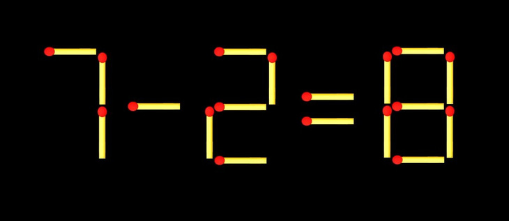 Thử tài IQ: Di chuyển một que diêm để 5-1=5 thành phép tính đúng - Ảnh 2.