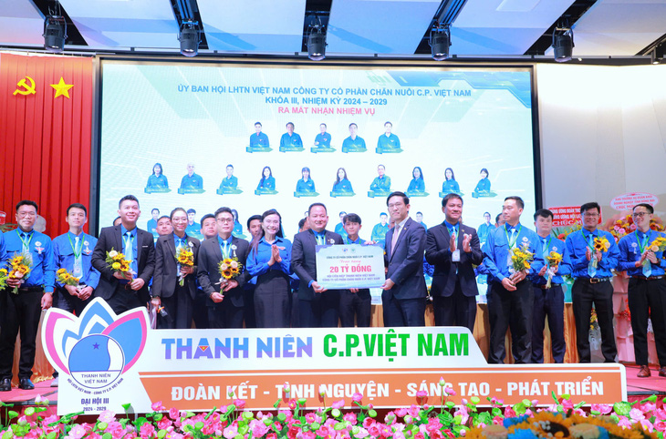 Đại hội Hội LHTN Việt Nam Công ty Cổ phần chăn nuôi C.P. Việt Nam, lần thứ III, nhiệm kỳ 2024-2029 - Ảnh 2.