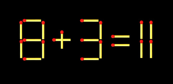 Thử tài IQ: Di chuyển một que diêm để 5-1=5 thành phép tính đúng - Ảnh 1.