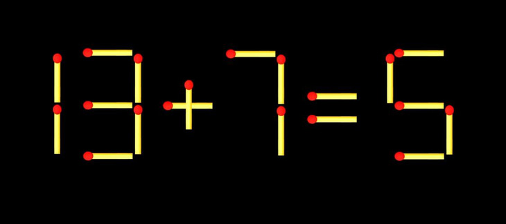 Thử tài IQ: Di chuyển một que diêm để 11+17=8 thành phép tính đúng - Ảnh 3.