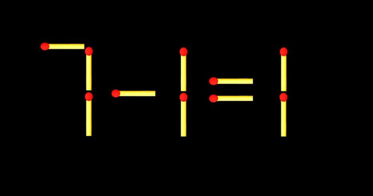 Thử tài IQ: Di chuyển một que diêm để 8+13=6 thành phép tính đúng - Ảnh 2.