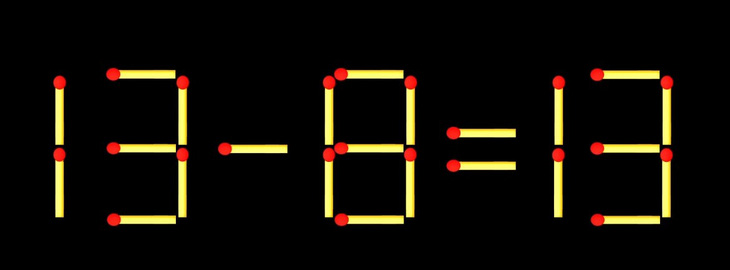 Thử tài IQ: Di chuyển một que diêm để 8+17=8 thành phép tính đúng - Ảnh 3.